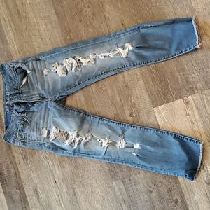 American Eagle Outfitters Crop Denium